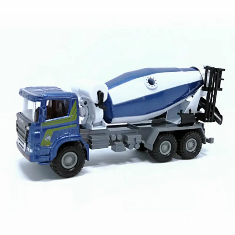 High simulation alloy cement concrete truck model,1:60 mixer truck construction truck toy,sold in original packaging