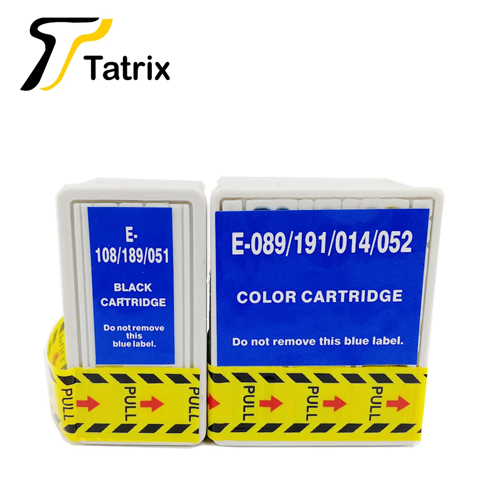 

Tatrix для Epson T051 T052, совместимый картридж для принтера Epson Stylus Color 740 740i 760 800 850 850N 850Ne 860 1160 1520