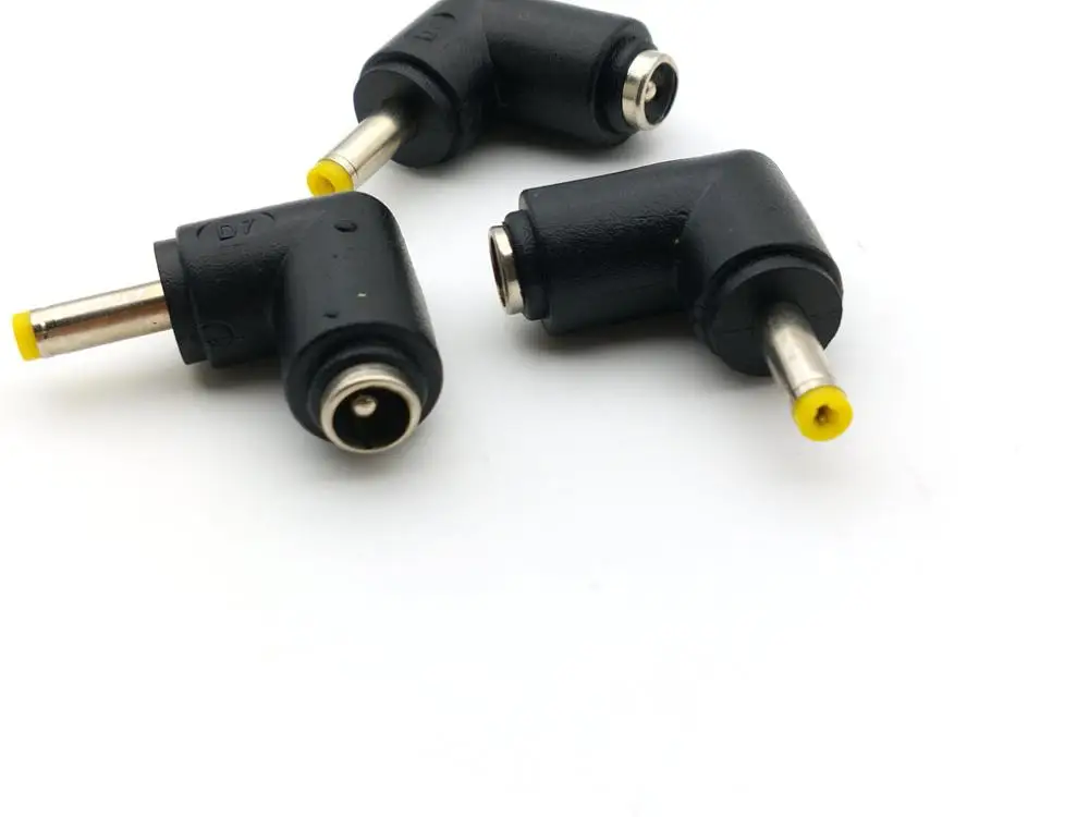 Imagem -03 - Power 5.5 mm x 2.1 mm Feminino para 4.0 mm x 1.7 mm Masculino Plug Adapter Connector 200 Pcs Novo dc