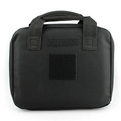 Tactical Hunting Handguns Bag Carrier Portable Gun Bag Nylon Padded Pistol Carry Bag Handbag for Glock 17 19 Bereta M9 Colt 1911