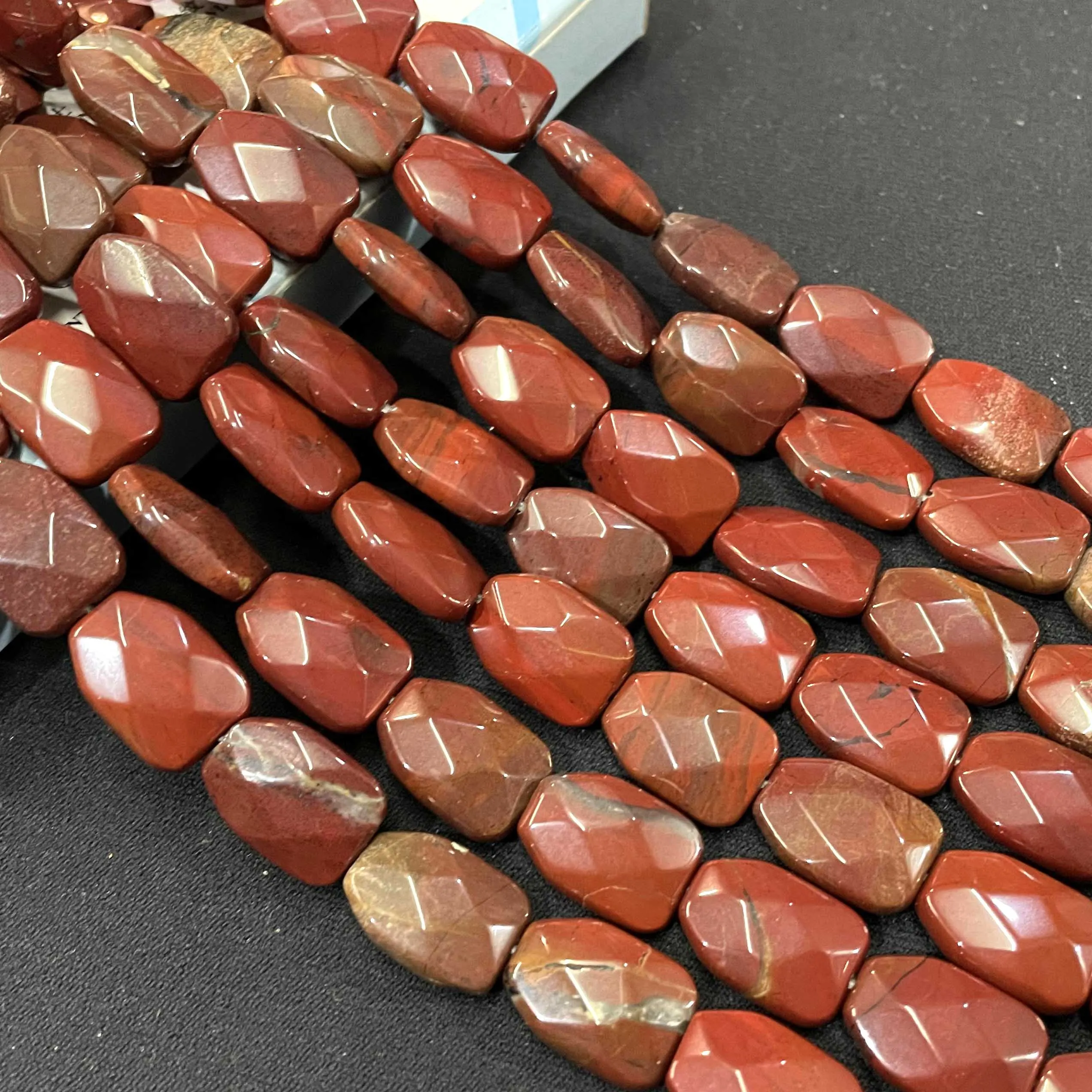 Faceted Gourd Shape Natural Stone Tiger Eye Agates Turquoises Jades Spacer Beads For Jewelry Making Necklace Bracelet Accessory