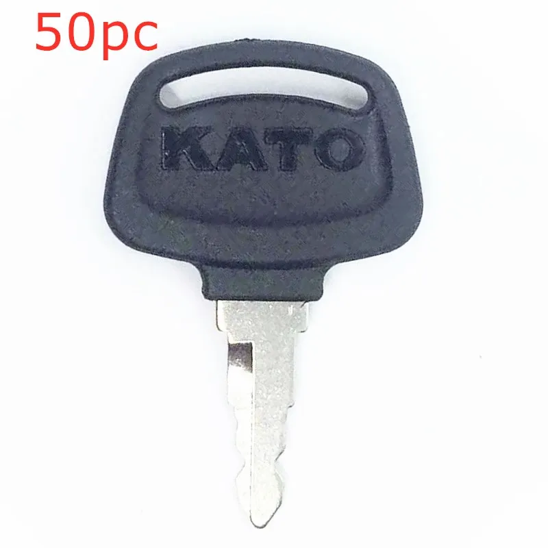 50pc for Kato Excavator & Heavy Equipment Ignition Key with OEM Logo 719-10306006