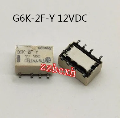 5PCS/LOT New  Original   G6K-2F-Y 12VDC   G6K-2P-Y 12VDC