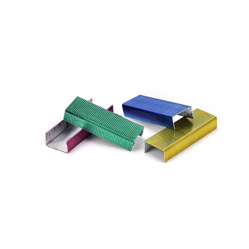 1 Gói 10Mm Nhiều Màu Sắc Bằng Thép Không Gỉ Kim Bấm Văn Phòng Liên Kết Tiếp Liệu