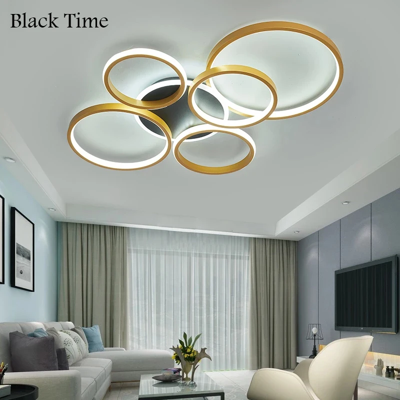 

Modern Round Ring LED Ceiling Lights for Living Room Bedroom Study Dining Room Lights Indoor Home Lighting Ceiling Lamp Fixtures