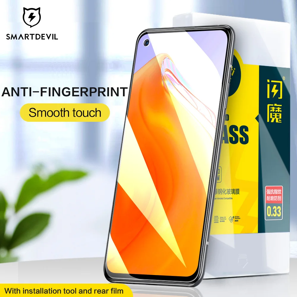 SmartDevil Tempered Glass For Xiaomi Mi 10T Pro/10T/10T Lite Mi 9T Pro Glass For Redmi K30s K20/K30 Pro Screen Protector HD