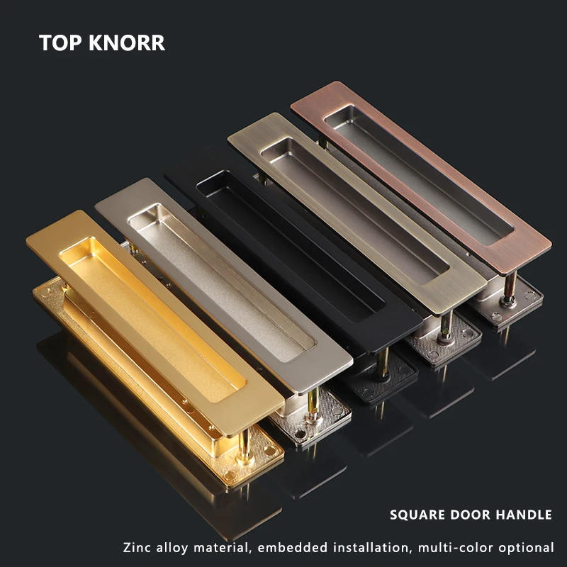 TOP KNORR Door Handle Sliding Door Handle Interior Sliding Door Wooden Door Handle Gold Cabinet Handle Furniture Accessories