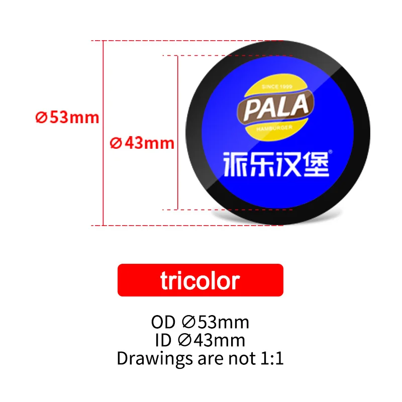 Multi Colors Gobo Lens for Projector Lens Grass Lens Accept Customized Pattern Full Color Gobo Pieces