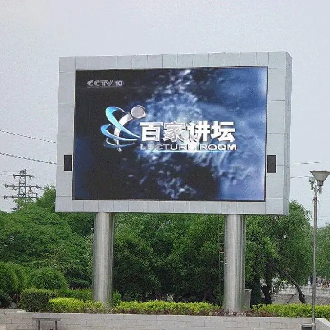 Module d'affichage LED extérieur P10, interface HUB75 ASLLED P10 DIP 160*160mm IP65 contenant du fil