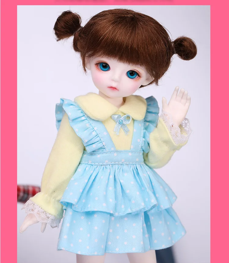 1/6 scale nude BJD doll cute kid girl BJD/SD Resin figure doll Model Toy gift.Not included Clothes,shoes,wig A0107LinaCream YOSD