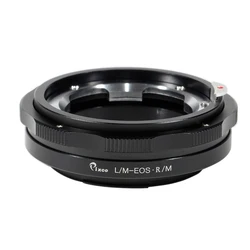 Pixco Helicoid Adjustable Macro Focusing for Leica M Lens to EOS R RP Macro to Infinity Tube Adapter