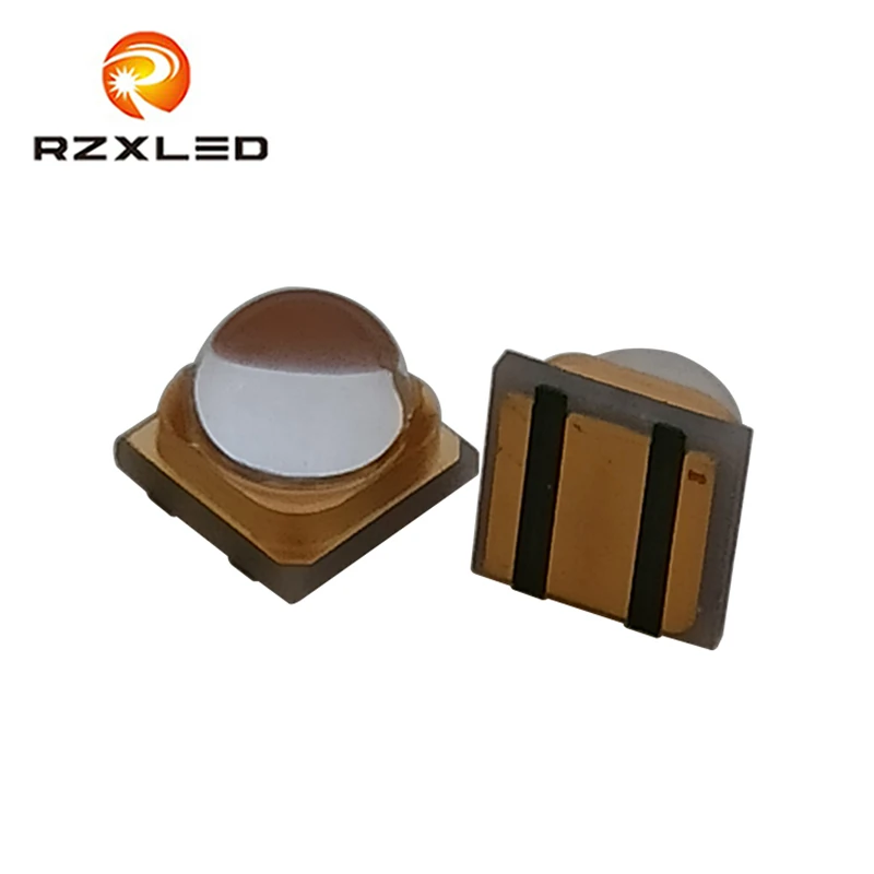 LED 3W Ultraviolet Sensor 250NM 253.7nm 260NM 254NM 265NM 222NM UVC Chip With Lens