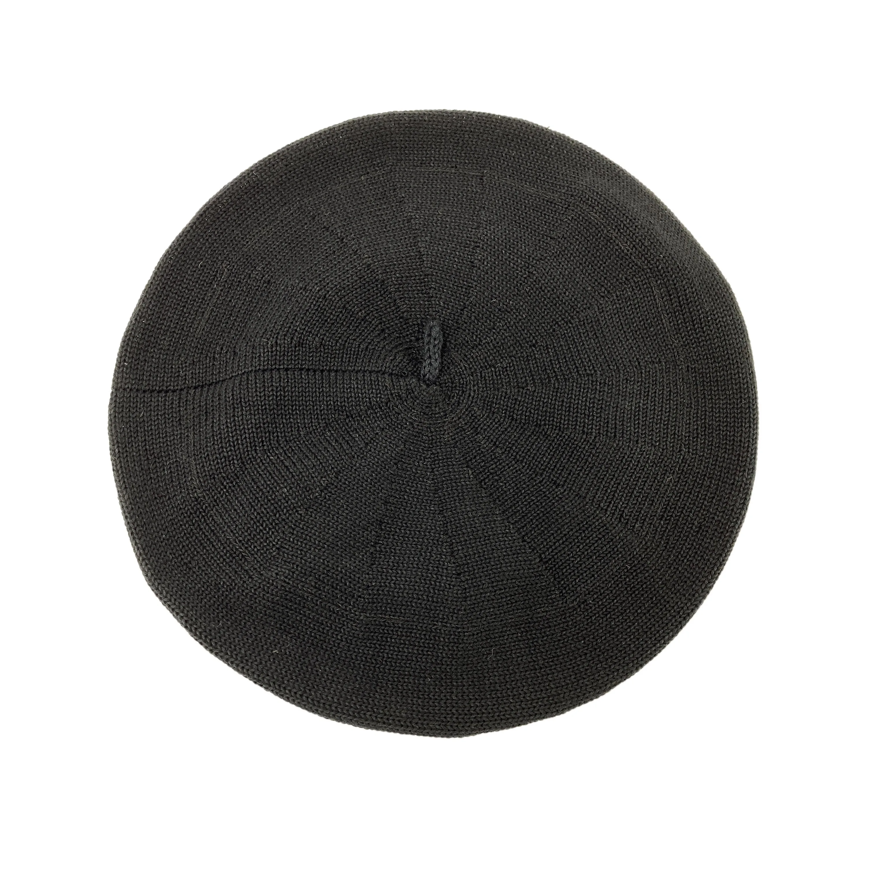 Bruceriver Women's Solid Color French Beret image 2