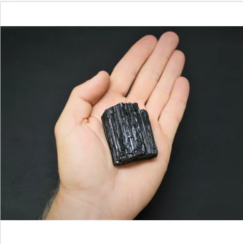 2 Selenite Towers & 2 Extra Grade Black Tourmaline Logs: Home Protection Kit