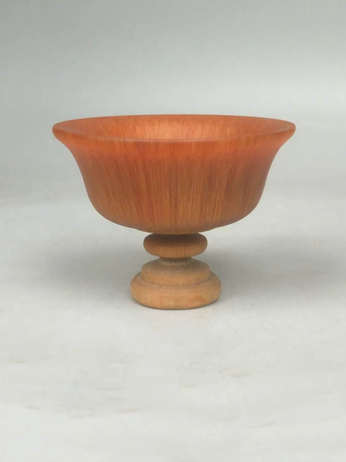 Rare Old Qing Dynasty Rhinoceros horn cup ,goblet,Hand-carved,best adornment&collection,free shipping