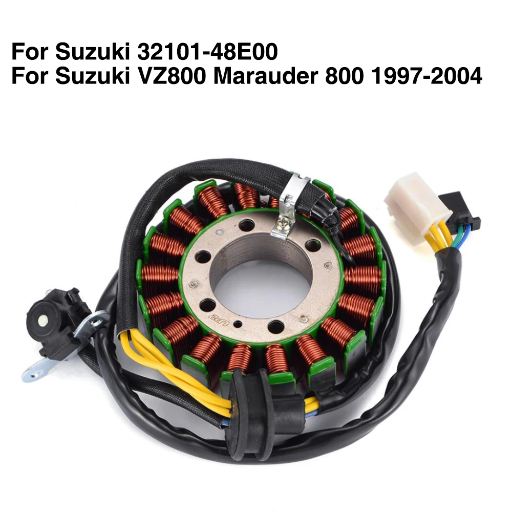 

Motorcycle Engine Parts Generator Magneto Stator Coil 32101-48E00 For Suzuki VZ800 VZ 800 Marauder 800 1997-2004