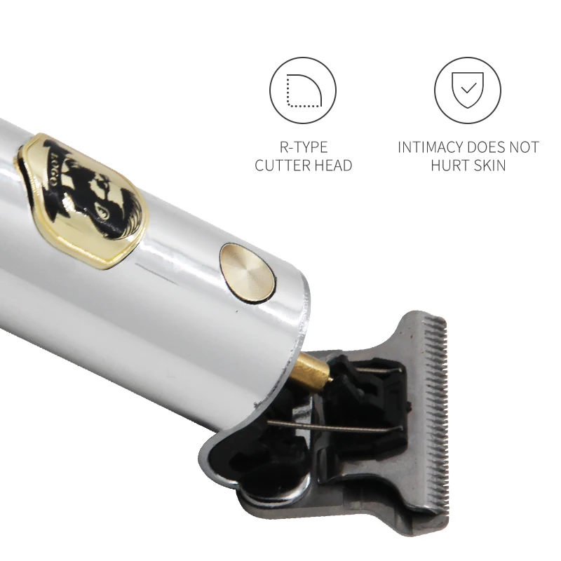 Cortadora de pelo eléctrica para hombre, afeitadora profesional de barba y Barbero, máquina de corte de 0mm, estilo de corte de pelo, pantalla de potencia, novedad de 2021