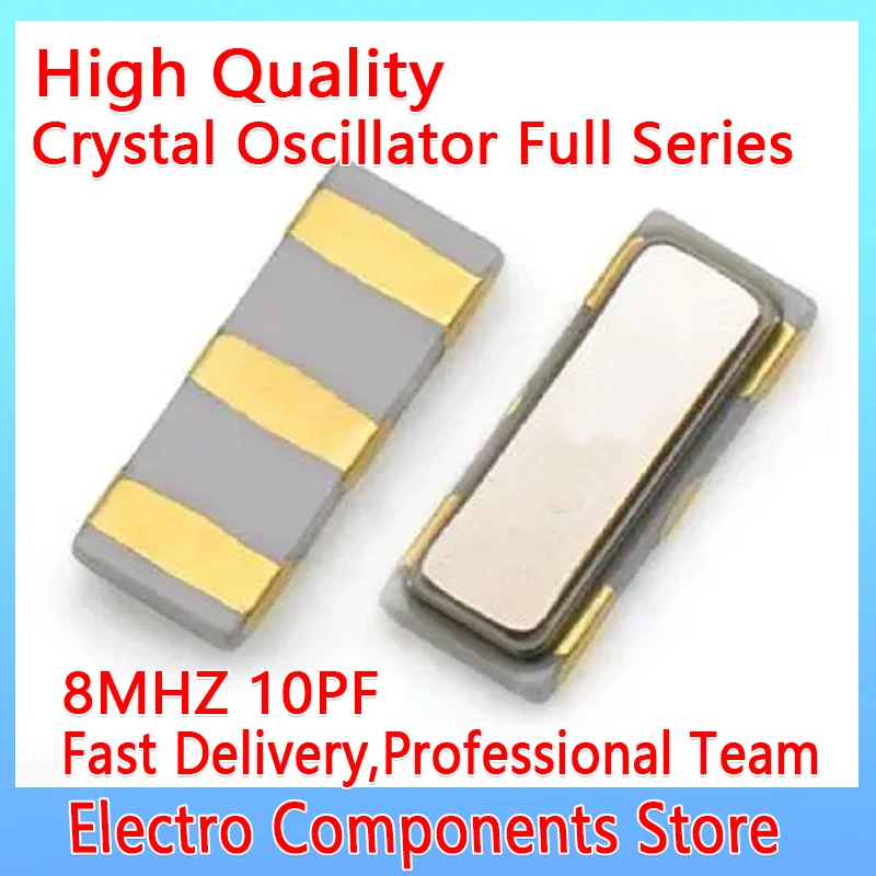 5PCS/Lot Ceramic Crystal Oscillator 3213 8M 8MHZ 8.000MHZ CSTCE 3Pin 3213 3.2X1.3mm 10PF ±0.5% SMD Ceramic Resonators CSTCE8M