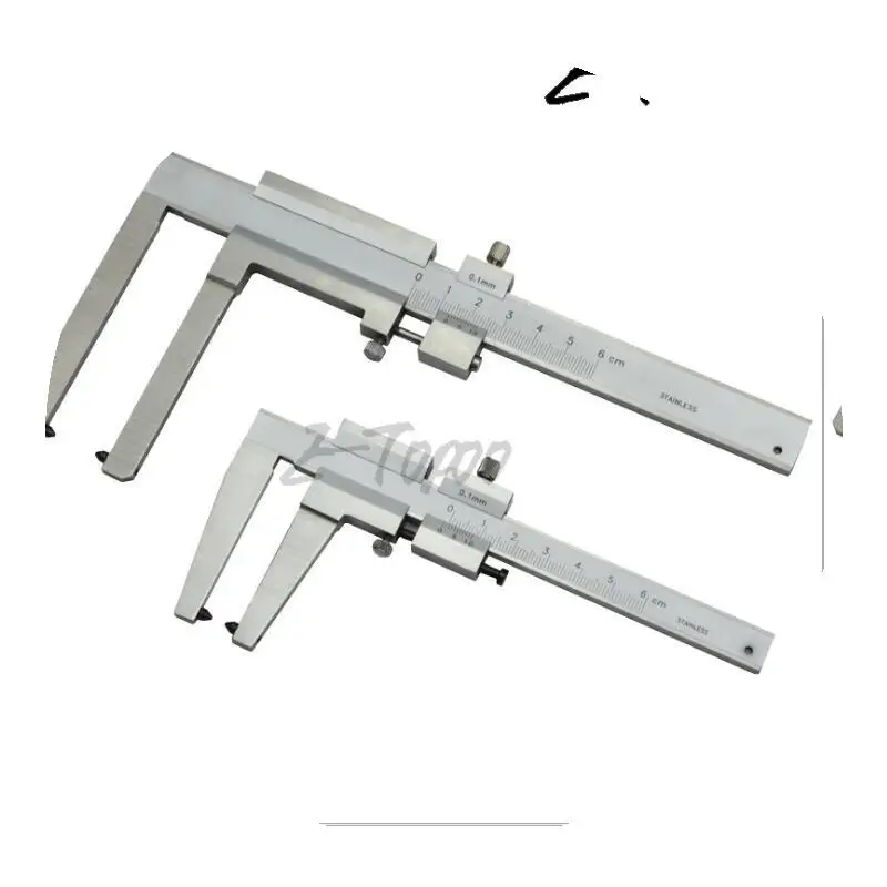 

Brake Pad Wear Thickness Measuring Rule Vernier Caliper 0-60 0.1mm Claw Length 55mm/80mm