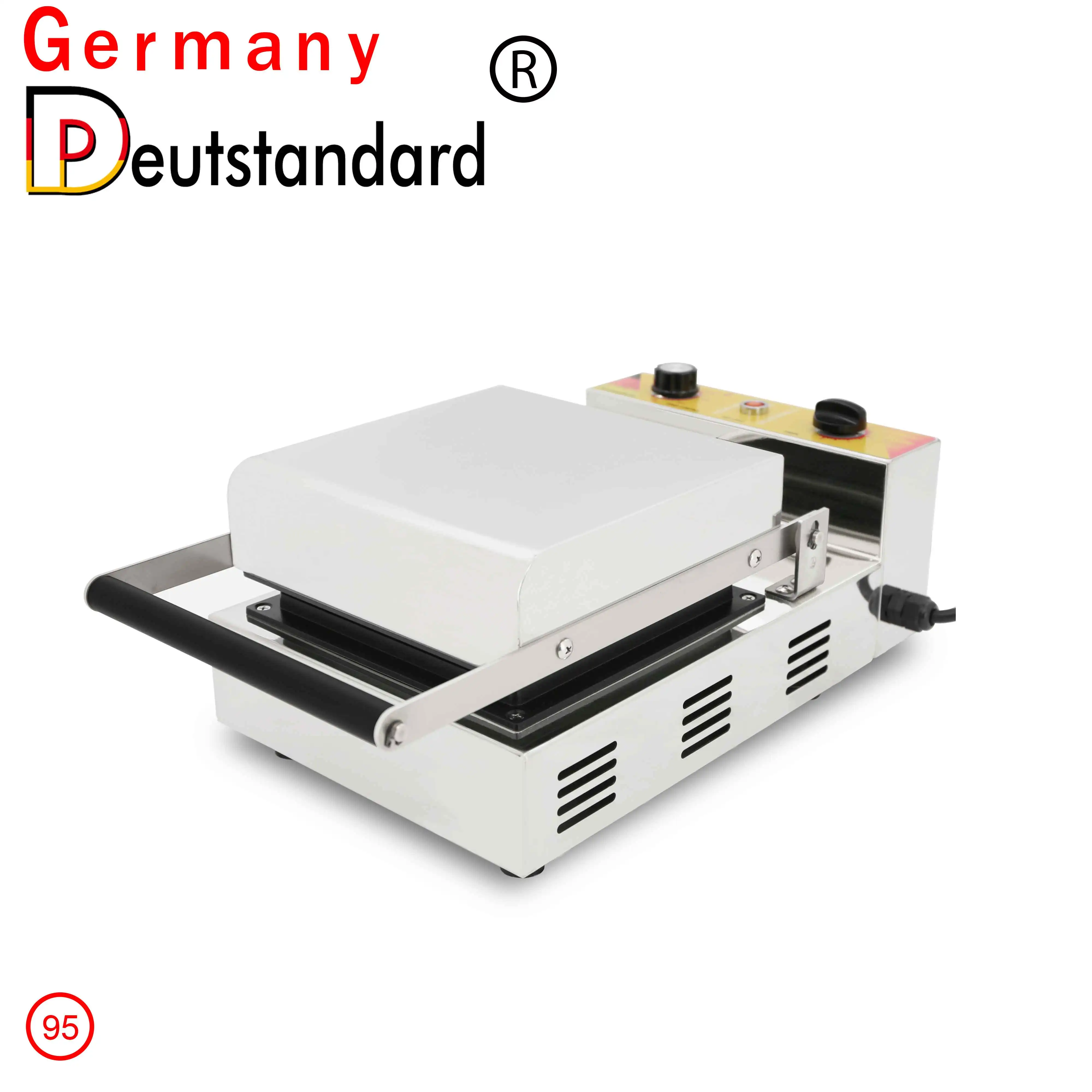 Máquina para hacer gofres eléctrica comercial en forma de panal, máquina para hacer conos de gofres antiadherente, aparato de cocina de alta calidad con CE