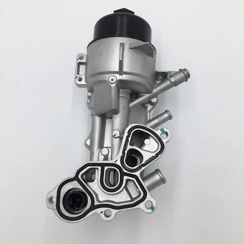 Pasuje do Citroen C4 DS5 3 Peugeot 208 3008 308 408 508 5008 RCZ podstawa kratki oleju chłodnica oleju 1.6THP 1103T5 wspornik filtra oleju