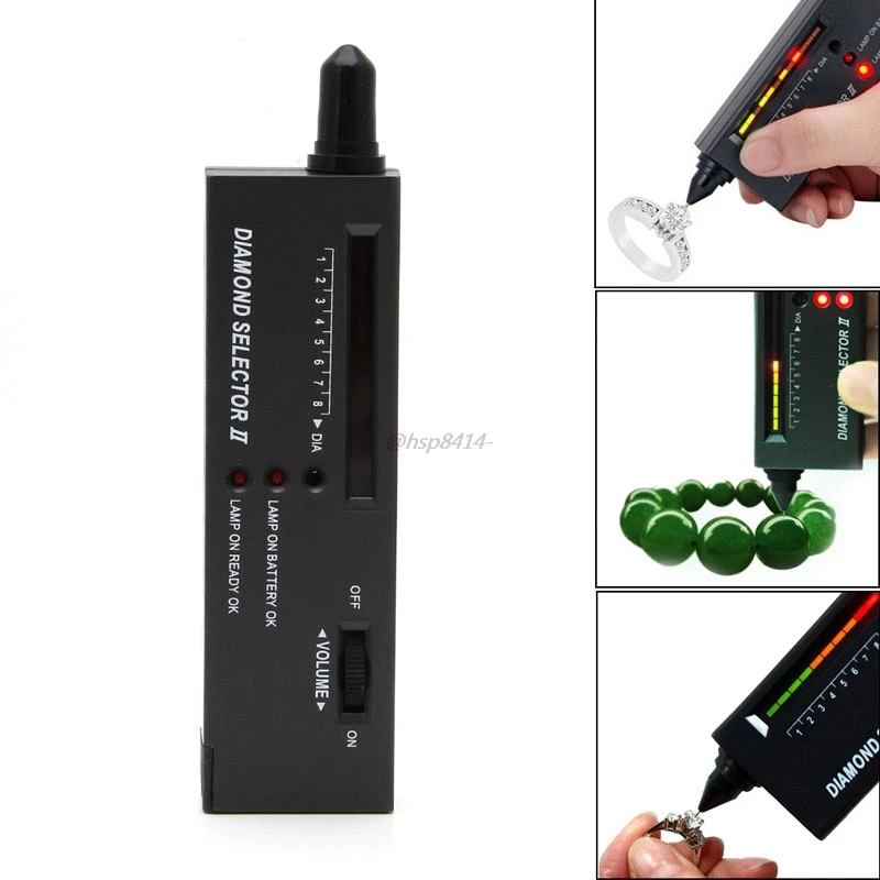 Digital Accuracy Diamond Tester Selector Gemstone Detector Jewelry Testing Tool