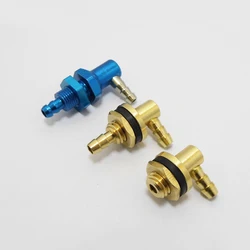 1PCS Fuel Nipple Tank filler Oil Nozzle Copper for Nitro RC Car Boat Airplane Silicon Tube