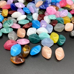 20pcs/lot 13x16mm Imitation Natural Stone Clouds Effect Acrylic Beads For Jewelry Makeing Bracelet necklace DIY Accessory #RoLi