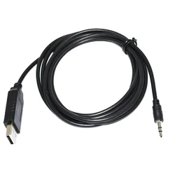 FTDI FT232RL CHIP USB RS232 TO TRS 3.5MM STEREO AUDIO JACK AJ PLUG SERIAL PROGRAMMING CABLE USB-RS232-AJ SERIAL CONVERTER KABLE
