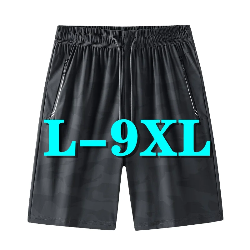 Men\'s Shorts For Men Summer Oversized Sports Casual Short Pant Britches Trousers Boardshorts Beachwear Breathable Elastic Waist