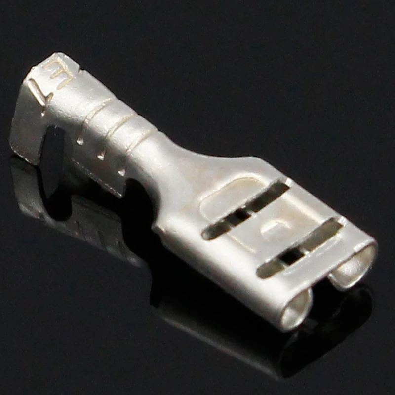 4.8mm Crimp Terminal Female Spade Connector + Male Spade Connector+ Case