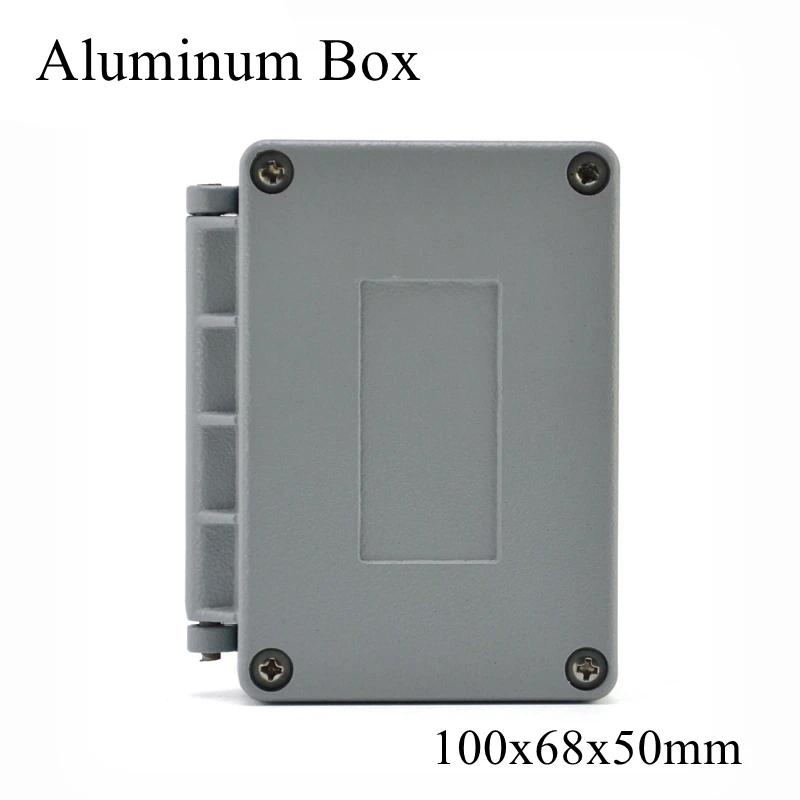 FA4 100x68x50mm IP65 Waterproof Aluminum Junction Box Electronic Terminal Sealed Diecast Metal Enclosure Case Connector