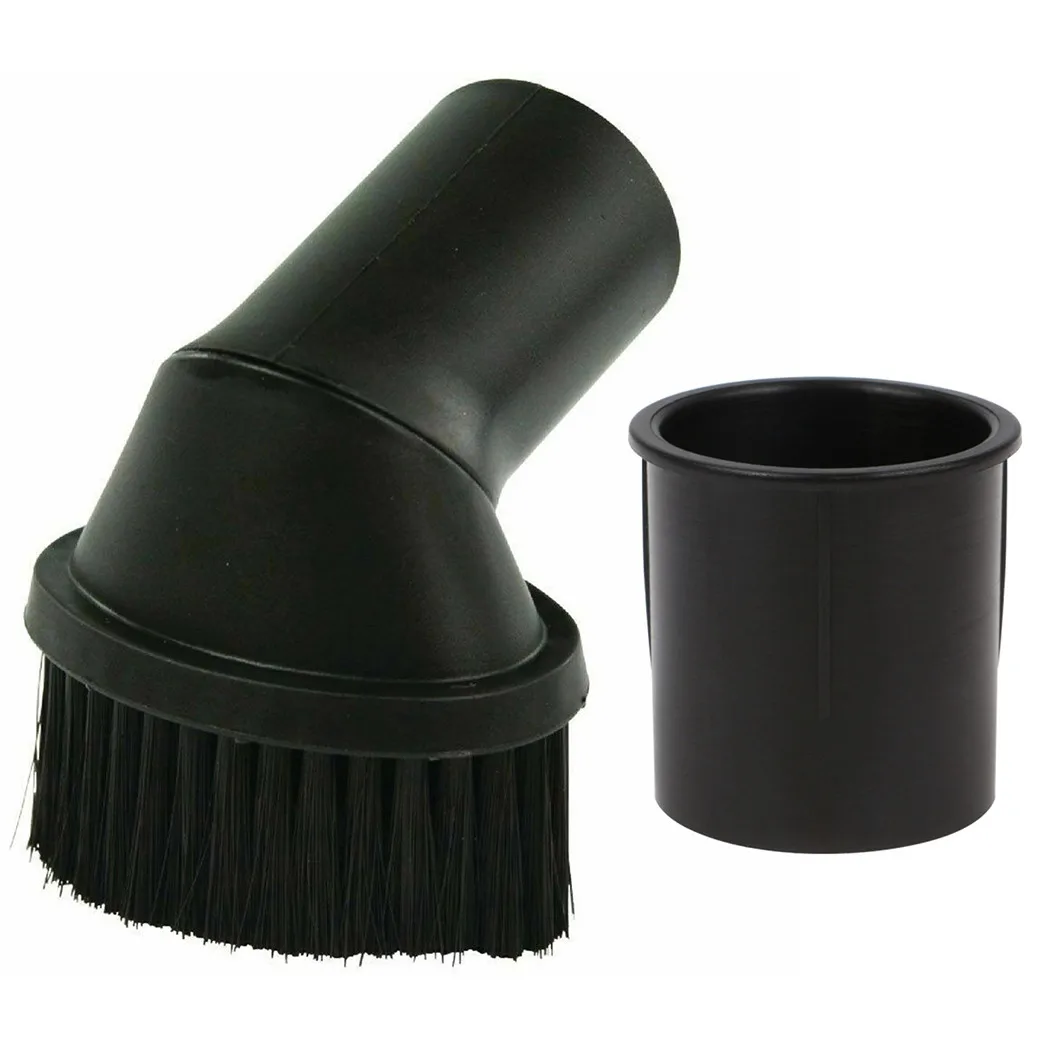 1pc Round Brush+ Hose Adapter Replacement For Karcher Inner Diameter 32-35MM Vacuum Cleaner Accessories