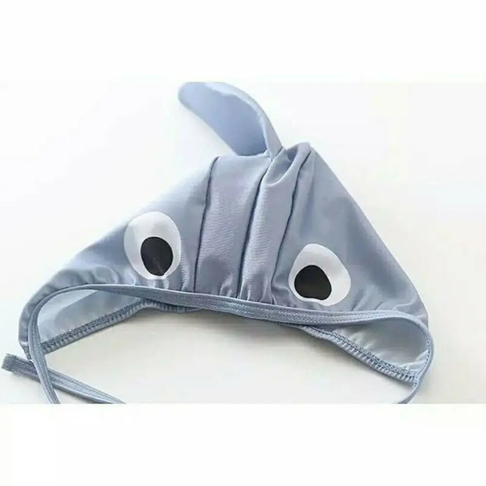 New Toddler Kids Baby Girl Boy Cartoon Shark Print 2Pcs costume da bagno Bikini Cap Beach Summer Cute Swimwear costume da bagno 1-6T