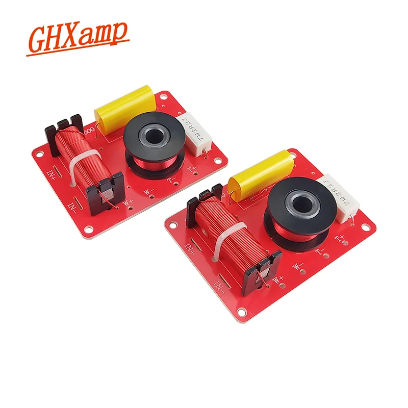 GHXAMP 3200HZ 2 vie Crossover Audio Treble Bass Surround altoparlanti da scaffale filtro divisore di frequenza 12db 150W 2 pz