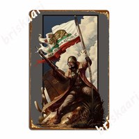 Ncr Ranger Flag Fan Art Poster Metal Sign Personalized Club Wall Plaque Club Bar Tin Sign Poster