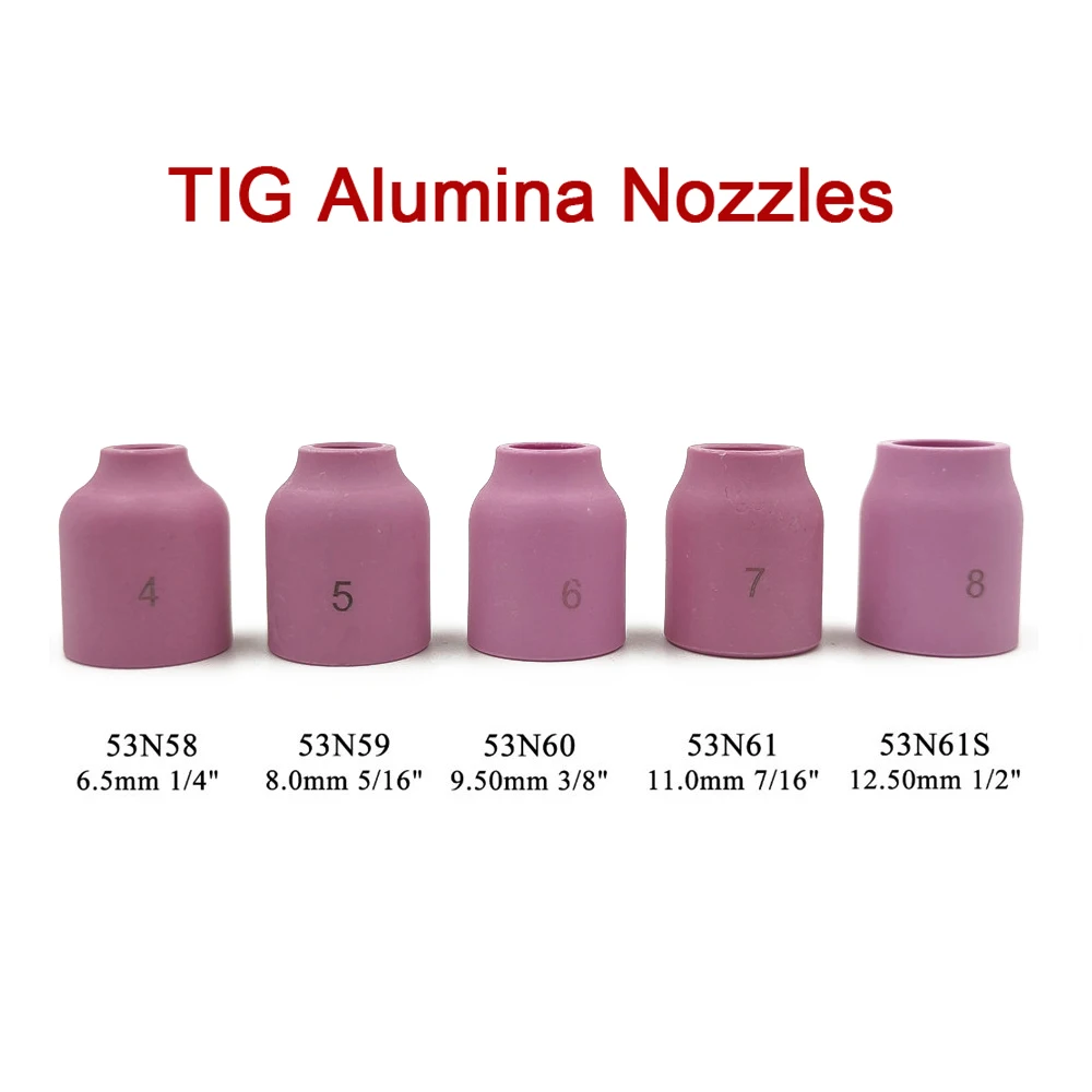 26PCS TIG Welding Torch Gas Lens For WP17 WP18 WP26 TIG Back Cap Collet And Collet Body Spares Kit Durable Practical Accessories