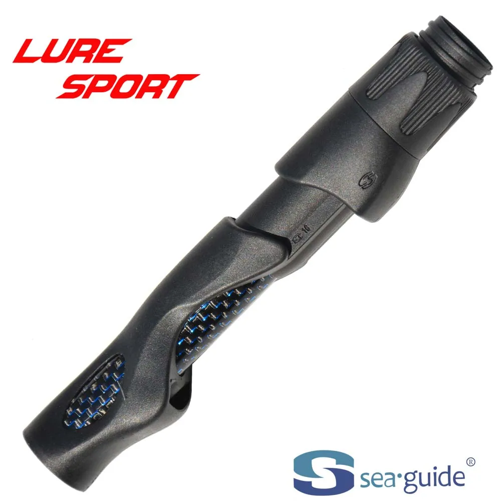 SEAGUIDE 2 peças SCXSS16 17 18 SCXSS20 Assento de Carretilha com Porca LN e Porca MN, Tubo de Carbono, Componente para Montagem de Vara de Pesca, Acessório DIY para Reparo de Assento de Carretilha