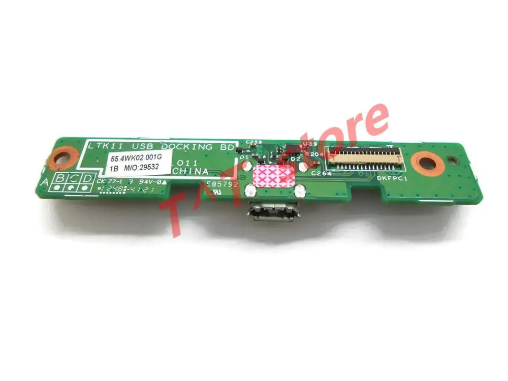 Original for IdeaTab K3011W K3011W-F LTK11 USB charger dock BD board 48.4WK04.011 works well free shipping