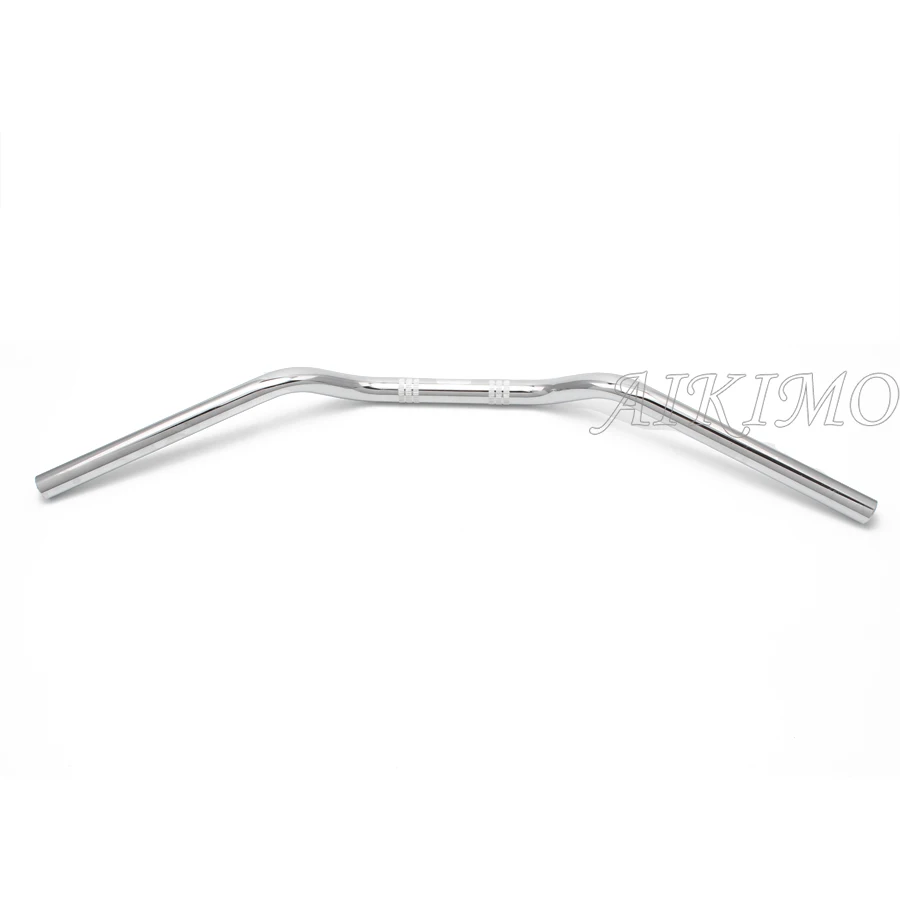 Motorcycle 22mm*670mm Black Chrome Retro Drag Handlebar Handle Bar Steering Wheel For Harley Honda Yamaha Sportster Iron 883