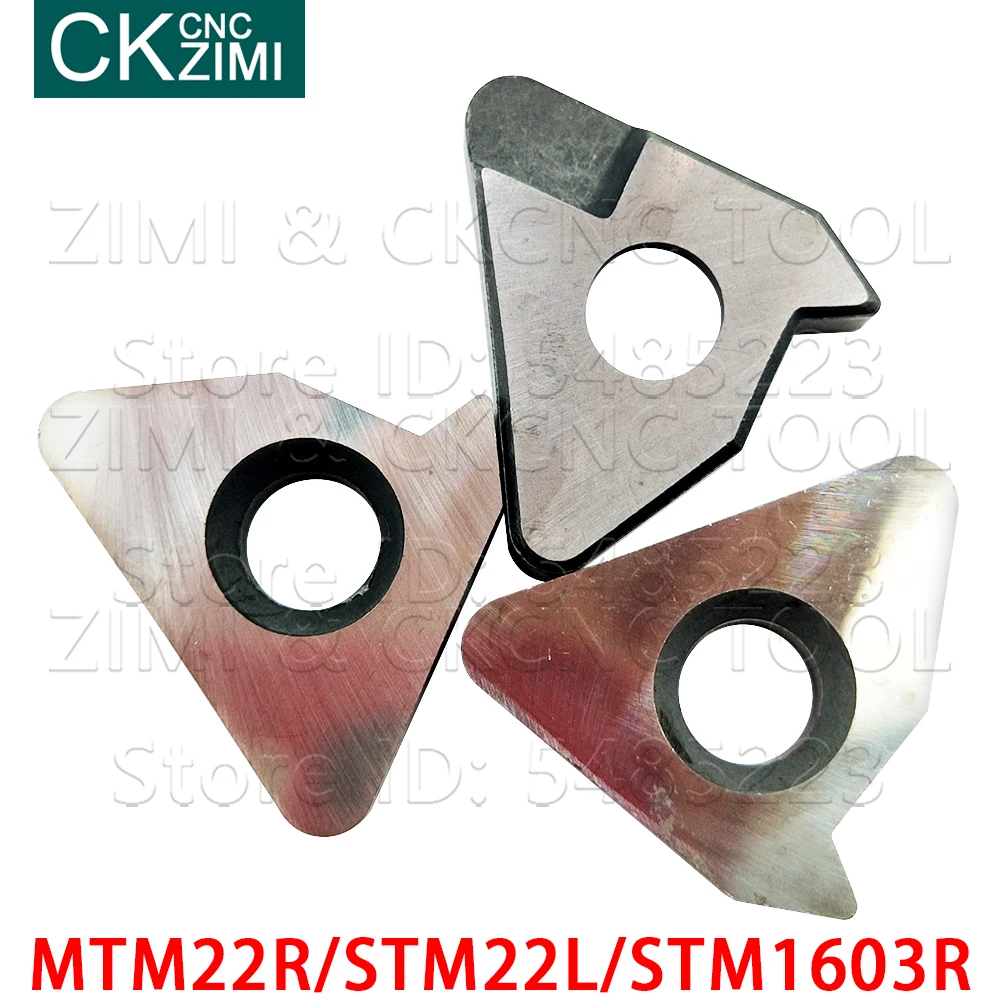STM22L MTM22R STM22R STM1603 STM16 internal and external threads cutter pad Cemented carbide Shim CNC tools 22ER 22IR 16ER 16IR