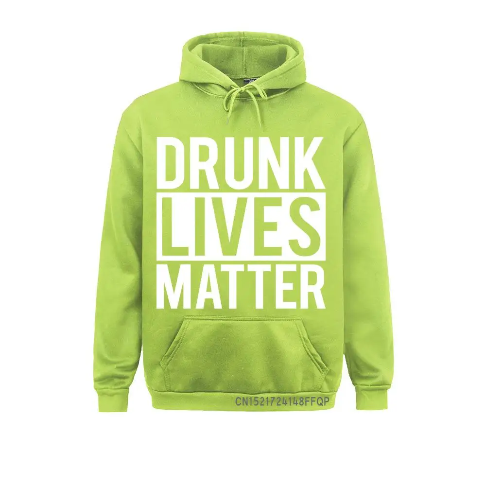 Drunk Lives Matter Discount Men's Sweatshirts Printed Top Pullovers Cozy Crewneck Men's Hoodie Top Sweatshirt April FOOL DAY