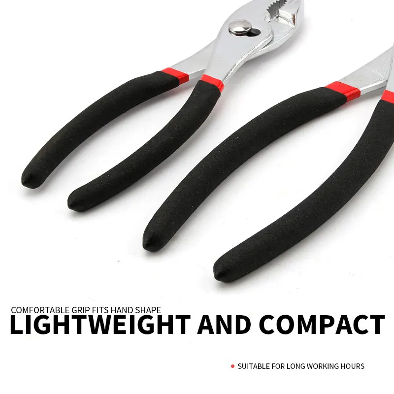 Carp pliers Slip Joint Plier 1pcs Adjustable automobile Repair Tool Big Mouth Fish Tail Pliers Slipper Pliers 6\