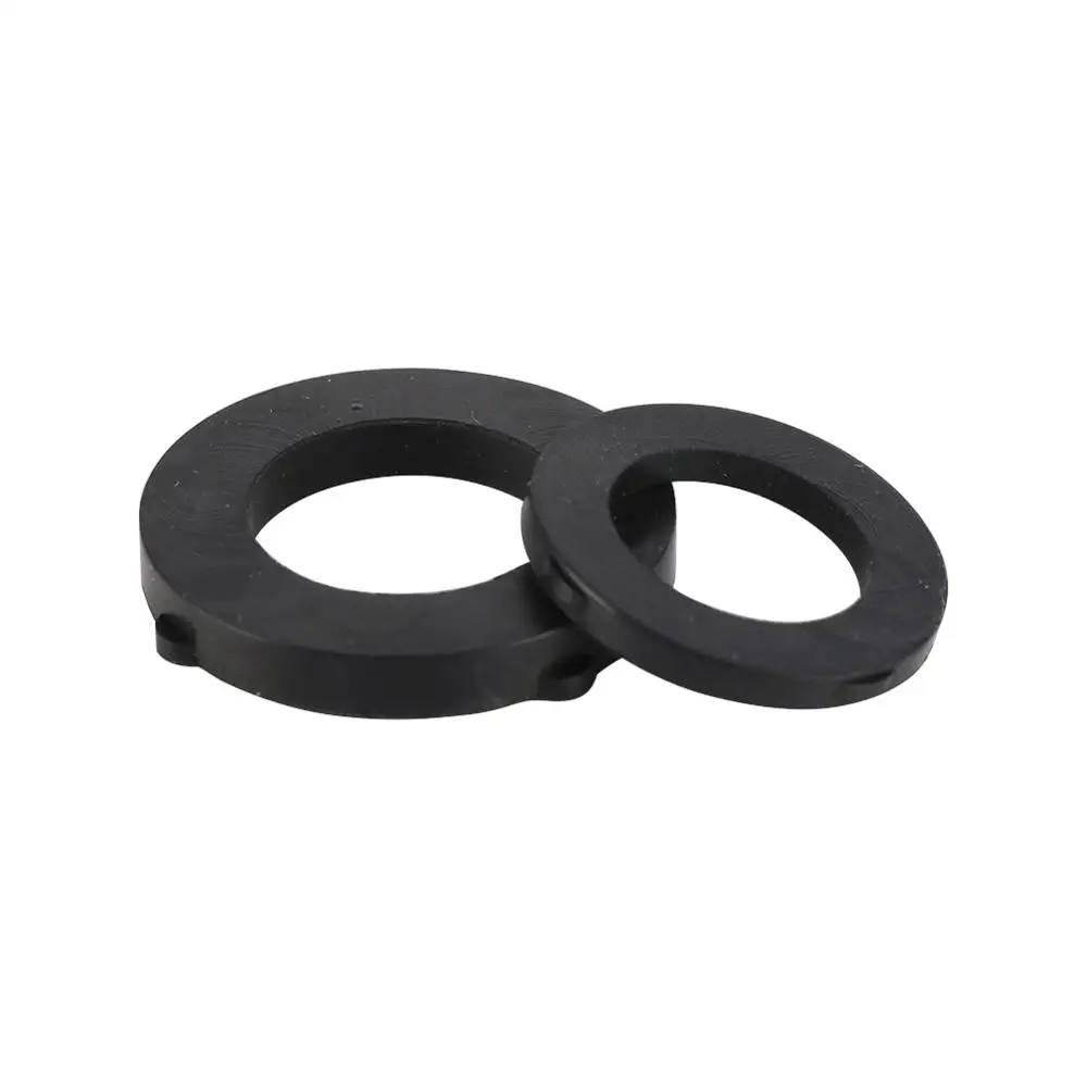 50 szt. Uszczelki gumowe płaskie 1/2" 3/4" O-ringi podkładki uszczelniające do armatury, kranów, węży, czarne