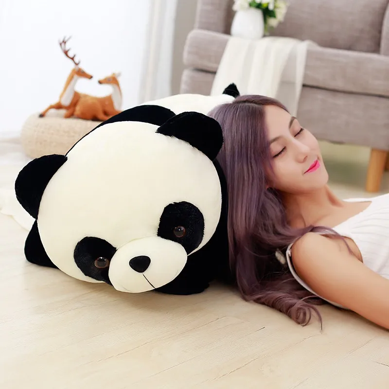 1pc Cute Baby Big Giant Panda Bear Plush Stuffed Animal Doll Animals Toy Pillow Cartoon Kawaii Plushies Dolls Girls Lover Gifts