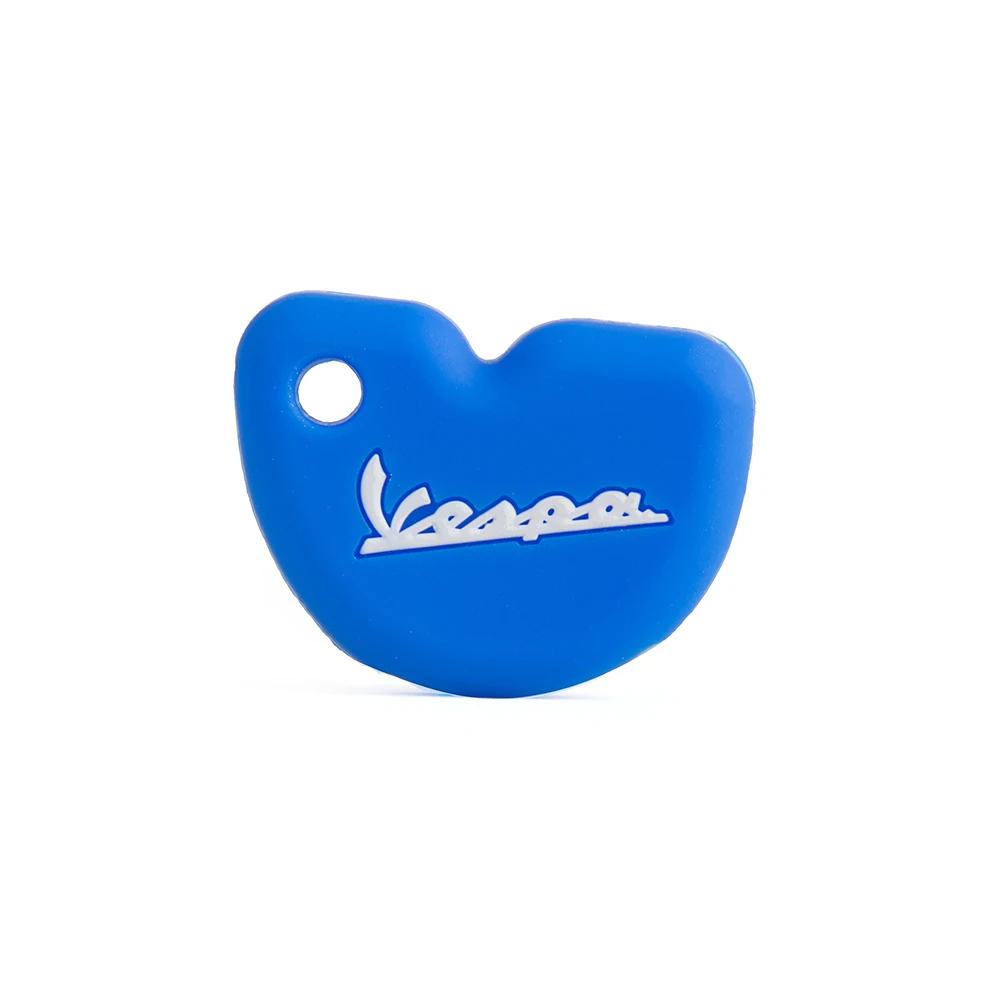 1PC Styling Silicone Rubber Key Case Cover for Vespa Enrico Piaggio GTS300 LX150 Fly 125 3vte Gts 200 250 Scooter Key Decoration