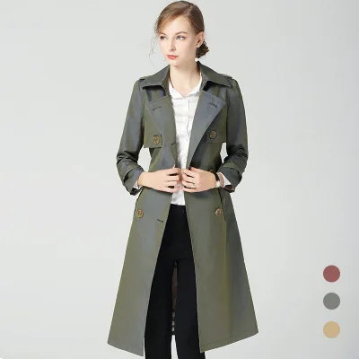 

Top brand winter Autumn and New British Style Dignified Loose Windbreaker B1 high quality