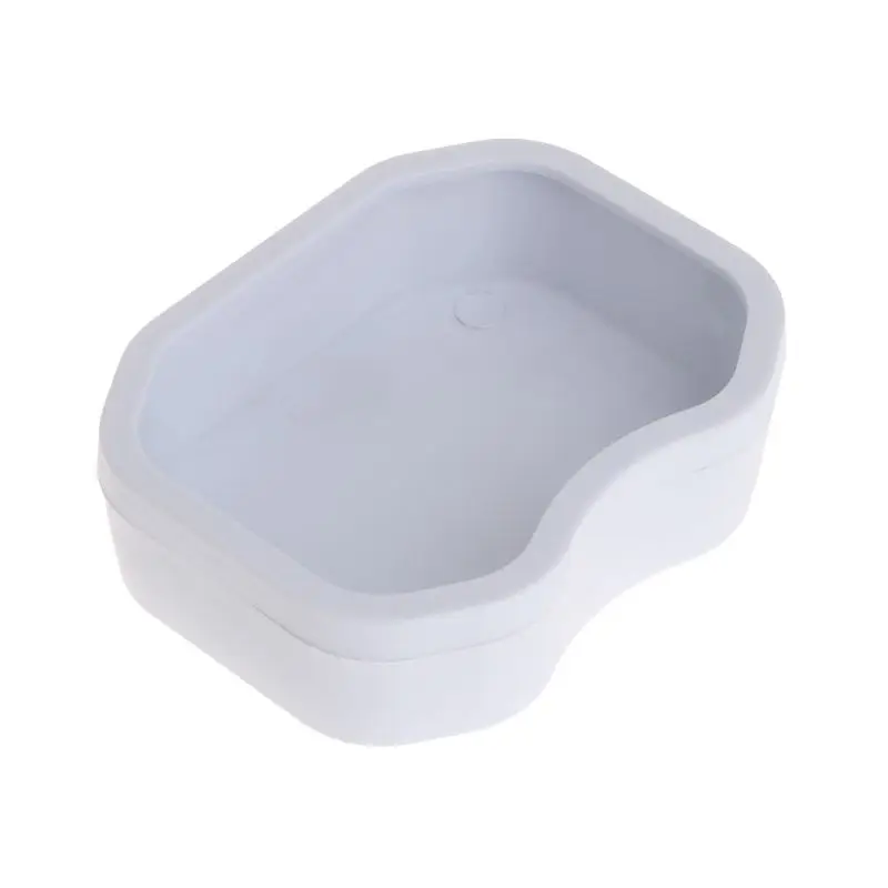 Bowl Feeding Dish Drinking Basin Tray Fit for Lizard for Turtle Hermit Habitat F19B