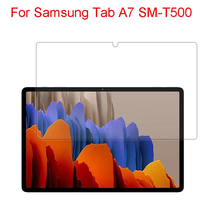 

Tempered Glass Film For Samsung Galaxy Tab A7 SM-T500 10.4" Tempered Glass Screen Protective Film on Tab A 7 SM T500 T505