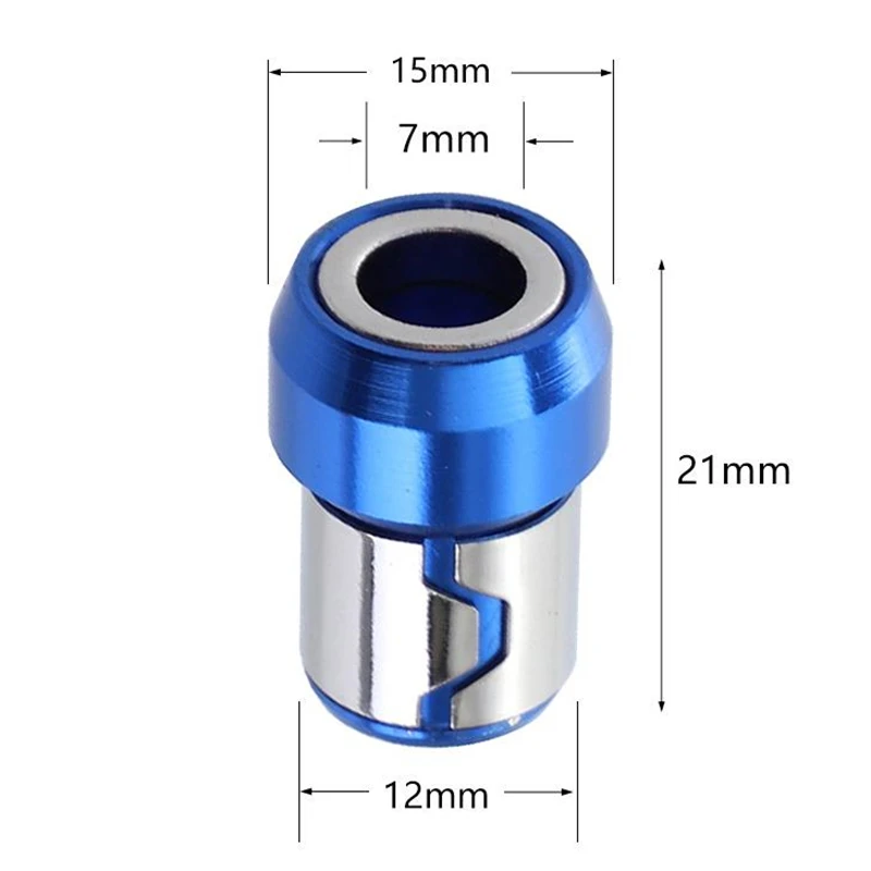 6.35mm Universal Magnetic Ring Alloy Magnetic Ring Screwdriver Bit Anti-corrosion Strong Magnetizer Drill Bit Magnetic Ring Tool